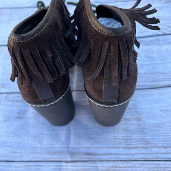 COPY - Tory Burch Hilary Suede Booties - Picture 10 of 12